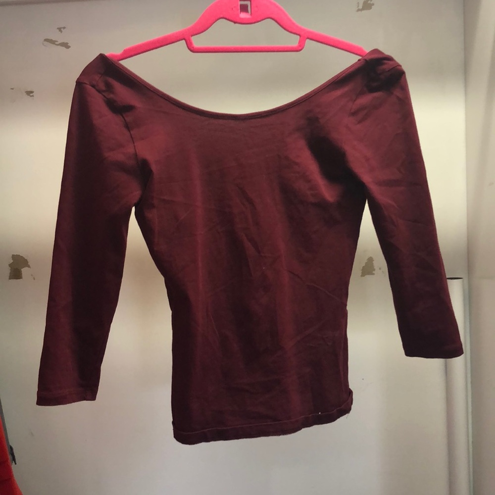 Nordstrom Maroon top